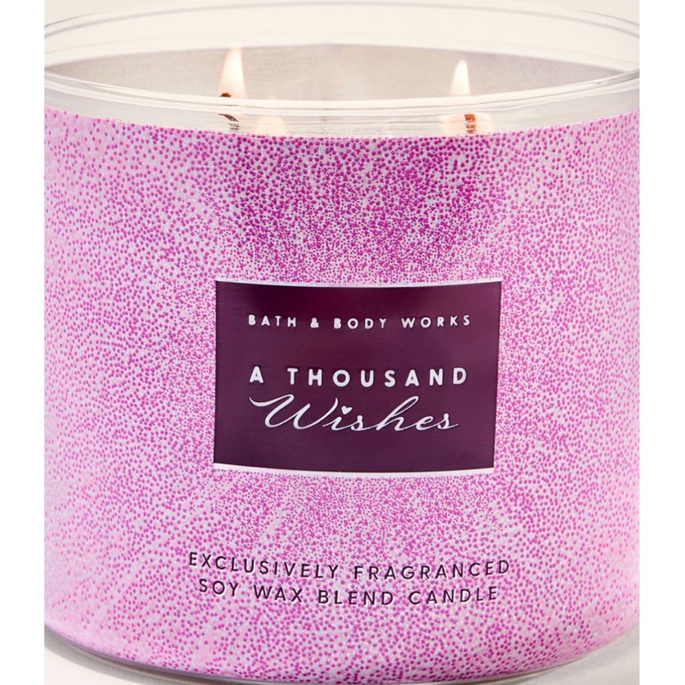 BATH & BODYWORKS A Thousand Wishes 3-Wick Candle